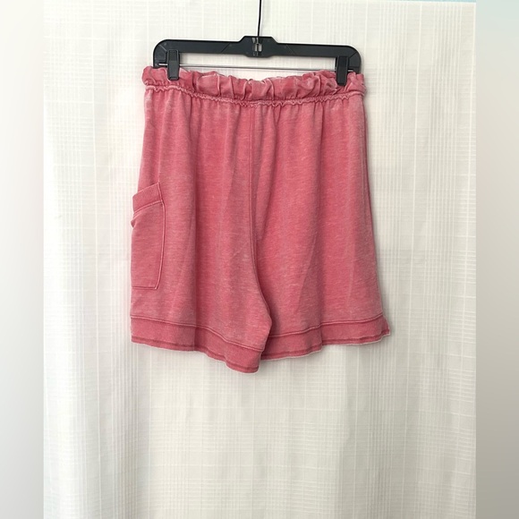 Intimately by free people High Waist Pink Shorts - Picture 2 of 8